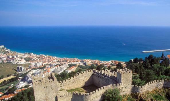 Sesimbra California Beach Apartment Bagian luar foto